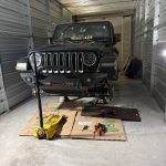 Jeep Wrangler suspension upgrade performed by Midwest Mobile Mechanic 920 in Sheboygan County, Wisconsin.